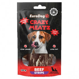 Eurodog 100 Gr Biftekli Şerit Doğal Ödül Maması