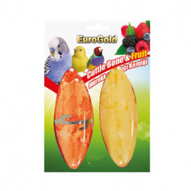 EuroGold 2'li Meyve Aromalı Mürekkep Balıklı Gaga Taşı 12cm 