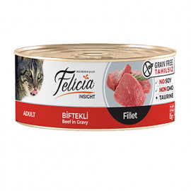 Felicia 85 Gr Tahılsız Biftekli Fileto 