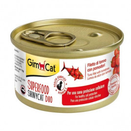 Gimcat 70 gr Shinycat Fileto Ton Balıklı Ve Domatesli Yetişkin 