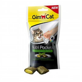 GimCat 60 Gr Nutri Pockets with Catnip and Multi-Vitamin 