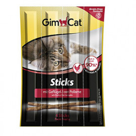 Gimcat 20 Gr Sticks Poultry 