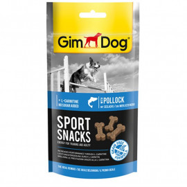 Gimdog 60 Gr Sport Snacks with Pollock & L-Carnitin 