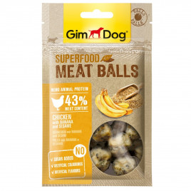 Gimdog 70 Gr Superfood Meat Balls Chicken with Banana and Sesame 