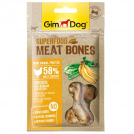 Gimdog 70 Gr Superfood Meat Bones Chicken with Banana and Celery 