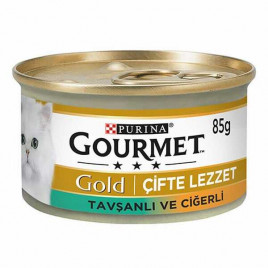 Gourmet Gold 85 Gr Double Pleasure Rabbit and Liver 