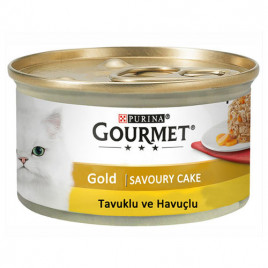 Gourmet Gold 12 Adet Savoury Cake Chicken & Carrot 85 Gr