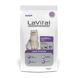 Lavital 1,5 Kg Hairball Kuzu Etli Yetişkin 