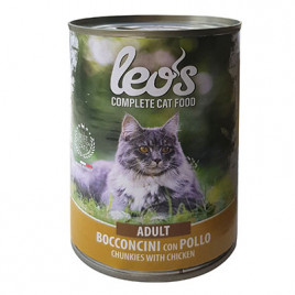 Leo's 12 Adet Adult Chunkies with Chicken 415 Gr
