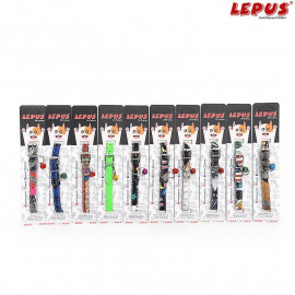 Lepus 10x30 cm Boyun Tasması Deri Desenli 10 Lu Paket 