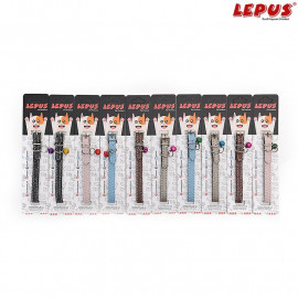 Lepus 10x30 cm Boyun Tasması Deri Simli 10 Lu Paket