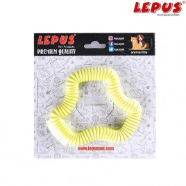 Lepus 13x7h cm Ağız ve Diş Sağlığı İçin Altıgen Halka Oyuncak Sarı
