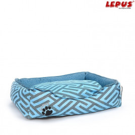 Lepus 49x36x20h cm Premium Yatak Mavi S 