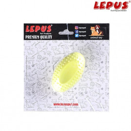 Lepus 5 cm Ağız ve Diş Sağlığı İçin Oval Top Oyuncak Sarı 