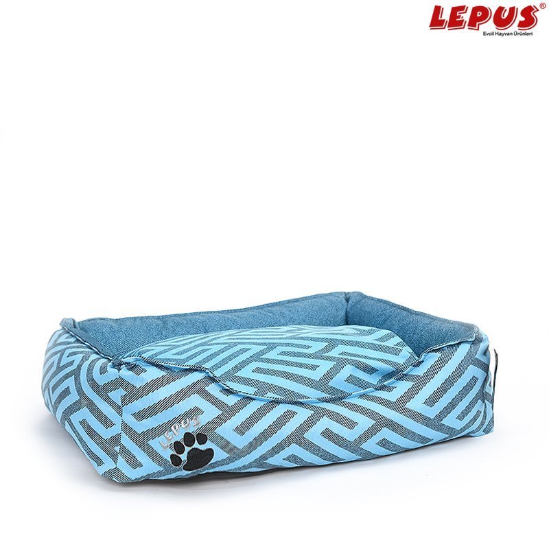 Lepus 92x68x27h cm Premium Yatak Mavi Xl 