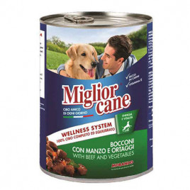 Miglior Cane 24 Adet Chunks With Beef And Vegetables 405 Gr