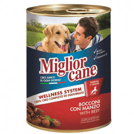 Miglior Cane 6 Adet Chunks With Beef 405 Gr