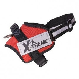 Xlarge X-Treme Pro Göğüs Tasması Reflektörlü Kırmızı