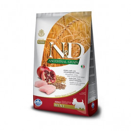 N & D Ancestral Grain 2,5 Kg Düşük Tahıllı Tavuk & Nar Mini Yetişkin