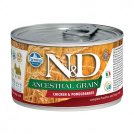 N&D Ancestral Grain 6 Adet Mini Tavuk ve Nar 140 Gr