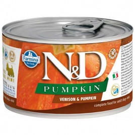 N&D Pumpkin 6 Adet Geyik ve Balkabağı 140 Gr 