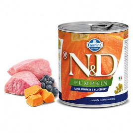 N & D Pumpkin 6 Adet Lamb, Pumpkin & Blueberry Puppy 285 Gr