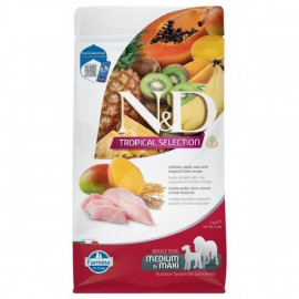  N&D 2 Kg Tropical Selection Medium Maxi Tavuk Kılçıksız Buğday ve Tropik Meyveler
