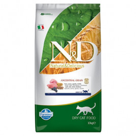 N & D Ancestral Grain 10 Kg Kuzu, Kılçıksız Buğday, Yulaf ve Yaban Mersini Adult