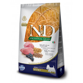 N&D Ancestral Grain 7 Kg Adult Mini Kuzu ve Yaban Mersini