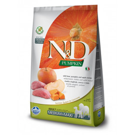 N&D Pumpkin 2,5 Kg Medium & Maxi Yaban Domuzu Balkabağı ve Elma