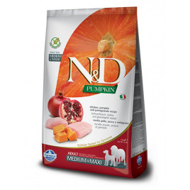 N&D 12 Kg Balkabaklı Tavuklu Orta ve Büyük Irk Yetişkin