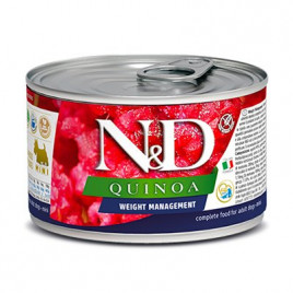 N&D Quinoa 140 Gr Mini Weight Management Kuzu