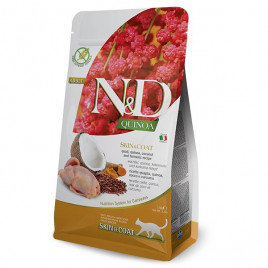 N&D Quinoa 1,5 Kg Skin Coat Bıldırcın Yetişkin 