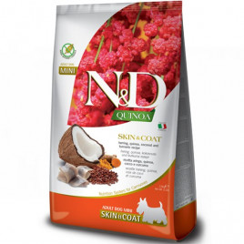 N&D Quinoa 2.5 Kg Skin&Coat Ringa Balıklı Mini Yetişkin 