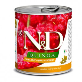 N&D Quinoa 285 gr Skın Bıldırcın ve Hindistan Cevizli 