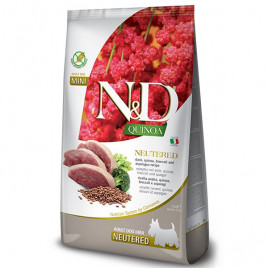 N&D Quinoa 7 Kg Adult Mini Neutered Ördek Kinoa Brokoli ve Kuşkonmaz