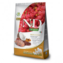 N&D Quinoa 7 Kg Skin Coat Bıldırcın Yetişkin 
