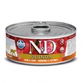 N&D Quinoa 80 Gr Skin&Coat Ringa Balığı Hindistan Cevizi