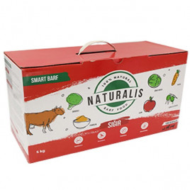 Naturalis 5 Kg Smart Barf 100% Natural Sığır Etli Yetişkin 