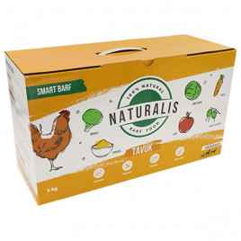 Naturalis 5 Kg Smart Barf 100% Natural Tavuklu Yetişkin 