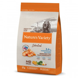 Nature's Variety 12 Kg Selected Adult Medium Maxi Norveç Somonu