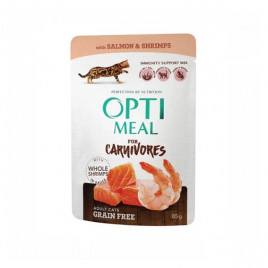 Optimeal 85 Gr For Carnivores Grain Free Somon ve Karides