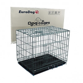 Euro Dog 107x70x77 Cm Siyah Dövme Kafes 