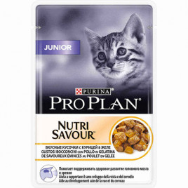 Pro Plan 12 Adet Junior Nutri Savour Chicken & Jelly 85 Gr
