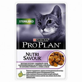 Pro Plan 6 Adet Sterilized Nutri Savour Turkey 85 Gr