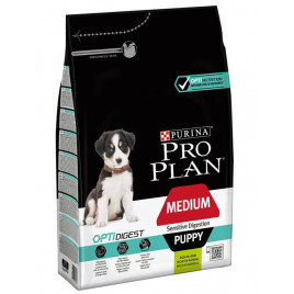 Pro Plan 3 Kg Medium Puppy Sensitive Digestion Lamb 