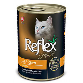 Reflex Plus 6 Adet Sos İçinde Tavuklu Yetişkin 400 Gr