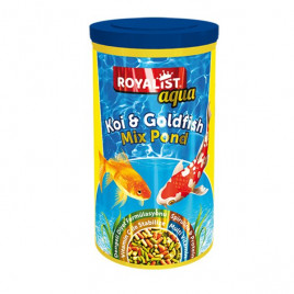 1000 ml Aqua Mix Pond Koi ve Japon Balığı Yemi