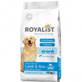 Royalist 15 Kg Premium Kuzu Etli ve Pirinçli Yetişkin 