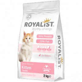 Royalist 2 Kg Premium Kitten Tavuklu Yavru